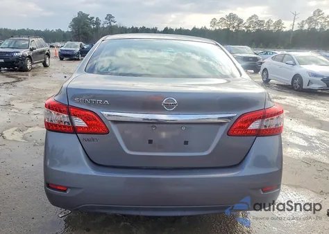 2015 Nissan Sentra S из США, поврежденный, VIN 3N1AB7AP7FY301787